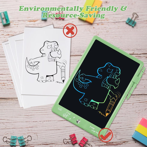 LCD Writing Tablet, 11 Inch Colorful Doodle Board Drawing Tablet, Kids Games Toys Drawing Pad, Toddler Learning Toys Christmas Birthday Gifts for ...