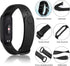 3 Pack Waterproof Band for Amazfit Band 5 Replacement Strap, Sport Band Silicone Amazfit Band 5 Wristbands Strap for Women Men...