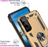 IKAZZ for Galaxy S21 Case,Military Grade Shockproof Heavy Duty Protective Phone Cover Pass 16ft Drop Test with Magnetic Kickstand Car Mount Holder...