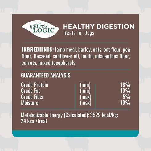 NATURE'S LOGIC Biscuits with Benefits Healthy Digestion, 12oz...
