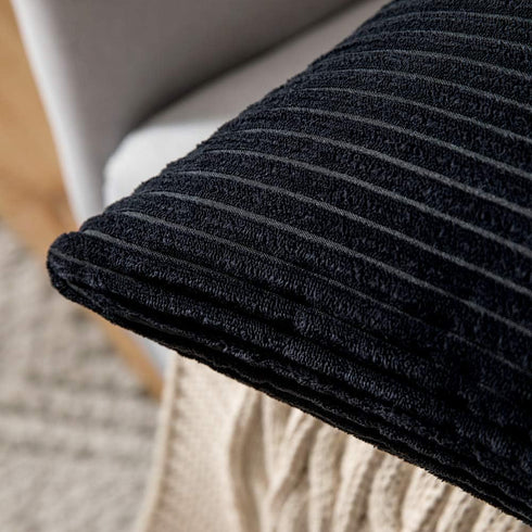 MIULEE Pack of 2 Corduroy Soft Soild Decorative Square Throw Pillow Covers Cushion Cases Pillow Cases for Couch Sofa Bedroom Car 18 x 18 Inch 45 x...