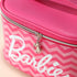MINISO Barbie Barrel Cosmetic Bag Large Capacity Travel Makeup Bag with Handle for Women Ladies Grils Zipper Pouch Makeup Organizer...