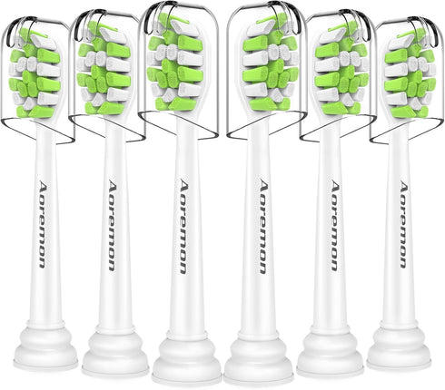 Aoremon Toothbrush Replacement Heads Compatible with Philips Sonicare DiamondClean 2 Series 3 Series ProtectiveClean FlexCare HealthyWhite 4100 51...
