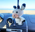 Crochet Cow Keychain, Bag ornament. Bag Hanging Decor....