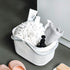 UUJOLY Plastic Organizer Storage Baskets with Handles, Shower Caddy Bins Organizer for Bathroom and kitchen?White?...