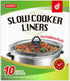 Slow Cooker Liners Disposable Cooking Bags Large Size Pot Liners Fit 4QT to 8.5QT Suitable for Oval & Round Pot (10 BAGS)...