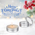 Aluminum Tin Cans, 24pcs 4 OZ Metal Round Tins Containers with 4pcs Stickers and A Double-ended Scraper Set for Candles Making and Storage...