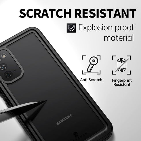 BEASTEK Galaxy S20 Plus Waterproof Case, Shockproof Dustproof IP68 Underwater Case, FSN Series with Built-in Screen Protector Anti-scratch 360 Cov...