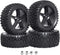 HobbyPark 12mm Hex RC Buggy Tires and Wheels Front & Rear for 1/12 1/10 Scale Models Car fit 2S 3S, Set of 4...