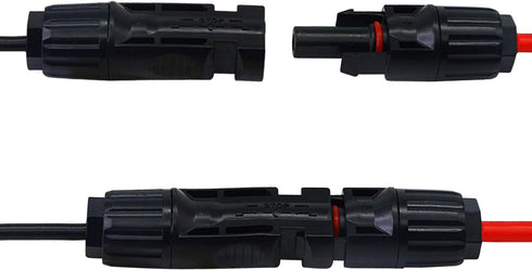 CERRXIAN 50cm 10AWG SAE to Male & Female Adapter 10AWG Cable with SAE Conector for RV Panel Solar...