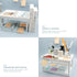 souG Desktop Storage Rack Organizer for Kitchen Bathroom Office Dorm - Double-Layer Cosmetic Stationery Storage Holder and Table Sundries Display ...