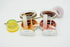 2 Pack Marble Contact Lens Case All-in-One Travel Contact container Soak Storage Kit(Rose Gold + Gold)...