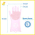 Silicone Spa Dog & Cat Bathing & Grooming Gloves, 2 Count, Reversible, Nontoxic, & Easy to Clean, Thousands of Massaging Micro-bristles to Pamper ...