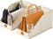 DIMJ Closet Organizers for Purses and Handbags Storage, Small Storage Bins Foldable, Small Basket for Shelves, Wardrobe, Bedroom - Closet Shelf Or...