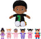 OUOZZZ 15" Soft Baby Doll for Boys Girls - First Baby Doll African American Rag Doll Sleeping Cuddle Buddy Doll Dinosaur Plush Toy for Kids...