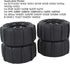 4Pcs RC Car Beach Tires,Universal Rubber Plastic RC Desert Wheels for 1/14 1/16 1/18 RC Car...