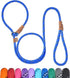 5 FT Slip Lead Dog Leash, Heavy Duty Rope Leash for Small Medium Large Dogs, No Pull Training Lead with Reflective Thread, Strong Comfortable Loop...