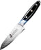 TUO Paring Knife 3.5 Inch - Ultra Sharp Peeling Knife - High Carbon Stainless Steel - Full Tang G10 Handle with Gift Box - Black Hawk S Series...