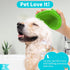 3PCS Dog Bath Brush | Dog Shampoo Brush | Dog Scrubber for Bath | Dog Bath Brush Scrubber | Dog Shower/Washing Brush with Adjustable Ring Handle f...