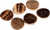 Natural Round Shape Deer, Elk Antler Buttons 3 Sizes 5pieces (25 mm (0.98 inch))...
