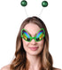 Cheerin Green Alien Headband and Glasses - Martian Antenna Headband - Glitter Ball Head Boppers - Space Theme Costume - Alien Costume Accessories...