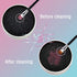 2 Pack Cleaner Sponge, Dry Makeup Brushes Cleaner Eye Shadow or Blush Color Removal Quickly Switch to Next Color...