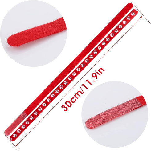 Newborn Puppy Collars, 12 Pcs Whelping Collars for Newborn Puppies Collars for Litter, Adjustable Super Soft Nylon Newborn Dog Identification Band...