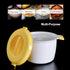 Microwave Rice Cooker, Food Grade Portable Microwave Steamer for Rice, Microwave Steamer for Vegetables, Microwave Cookware (L)...