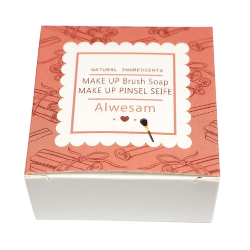 Makeup Brush Sponge Soap Cleaner with Silicone Scrubber Cleaning Mat (Small,2.12 oz)...