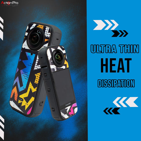Insta 360 X3 Camera Waterproof Skin Compatible with Insta 360 X3 Action Camera (Zig Zak)......