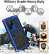 Samsung S23 Ultra Metal Bumper Silicone Case Samsung S23 Ultra Case with Stand Built-in Screen Protector Gorilla Glass Hybrid Military Shockproof ...
