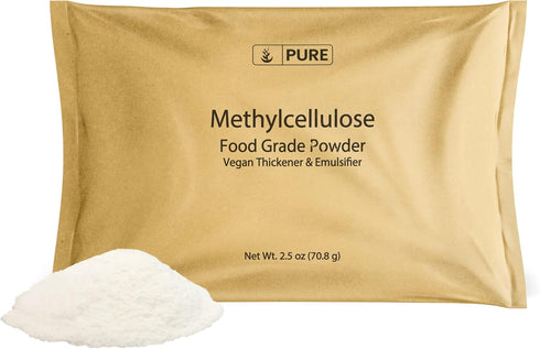 Pure Original Ingredients Methylcellulose (2.5 oz) Always Pure, Thickener & Emulsifier, Food Grade...