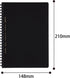KOKUYO D Shaped Soft Ring Notebook, 5mm Grid Ruled, 70 Sheets, A5, Black, Japan Import (SU-SV437S5-D)...