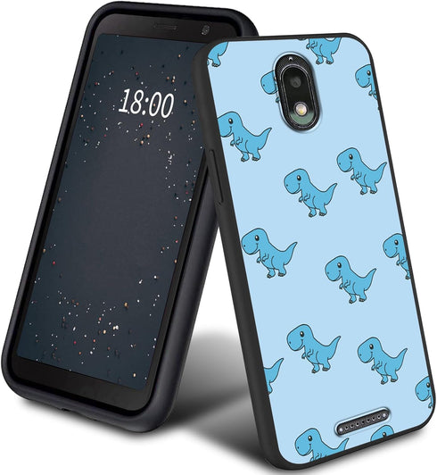 Cute Dinosaur Case for Hot Pepper Serrano 3, Slim Phone Case for Hot Pepper Serrano 3, Full Covered Soft Gel Rubber Silicone Men Women Case for Ho...