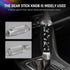 1 PC Car LED Luminous Crystal Gear Shifter, Personalized Crystal Bubbles with Colorful Lights Shift Knob, 5.9" Cool Shift Head, Universal for Cars...