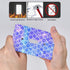 Purple Mermaid Scales Single Toggle Light Switch Plate Cover Decor Wall Plate Cover For Home Bedroom Kitchen Decorative 4.5 * 2.76 Inches Standard...