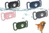 5 Pack Dog Collar Holder Compatible with Samsung Galaxy Smarttag 2,Waterproof Silicone Tracker Case Holder for Samsung Galaxy Smart Tag 2,Anti-Scr...