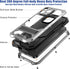 iPhone 14 Pro Max Waterproof Case, iPhone 14 Pro Max Metal Case with Screen Protector Kickstand Military Full Body Rugged Heavy Duty Dustproof Def...