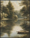 Posterizer 1 pcs- lake scene-nature-oil painting style 2-Landscape & Nature Art-Floral Botanical Art- Decor for Home & Office- unframed wall art...