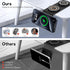 iPhone 15 Pro Max Magnetic Fast Wireless Charger, 15W Foldable 3 in 1 Travel Phone Charging Station for iPhone 15/14/13/12/Pro/Max, Magsafe Charge...