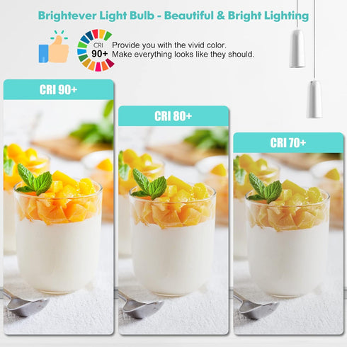 LED Light Bulbs, 100 Watt Equivalent A19 LED Bulbs, 13W 4000K Neutral White 1500 Lumens Non-Dimmable Bright E26 Edison Medium Screw Bulbs for Home...