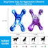 2 Pack Dog Chew Toy for Aggressive Chewers,Chicken Flavor,Nylon Material for Medium Large Breed Dogs (Large, Chicken)...
