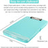 Clipboards a4 Clip File A4 Binder Storage Nursing Clipboard Plastic Side Opening Box Waterproof PVC Flip Material Document Drawing Pad Clip Organi...
