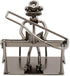 Broadway Gift Pianist Handcrafted Metal Musician Décor Figurine, Size 7 inch...