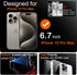 Milomdoi 4 Pack Privacy Screen Protector for Apple iPhone 15 Pro Max with 4 Pack Tempered Glass Camera Lens Protector, Ultra 9H Accessories, Case ...