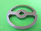 #8 size sausage stuffer disc for meat grinder Fits virtually all size #8 grinders. 2 3/8" (61mm) diameter.. PLEASE MEASURE TO CONFIRM...