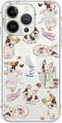 Blingy's for iPhone 13 Pro Max Case (6.7 inch), Pretty French Bulldog Style Cute Cartoon Dog Design Transparent Soft TPU Protective Clear Case 6.7...