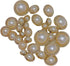 30Pcs Stylish Resin Button Pearl Button for Crafting, Sewing Replacement, Knitting Sweaters Handmade Crafts (25mm&21mm&18mm&15mm&12.5mm&11.5mm) (G...