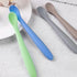 4PCS Silicone Feeding Spoons, Baby Spoons Training Spoons Silicone Baby Utensils Infant Spoons for First Stage Baby and Parents...