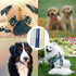 3 Pcs Dog Comb Pet Cat Grooming Combs for Matted Shedding or Knotted Hair, Stainless Steel, Medium Coarse, TuNan Metal Anti Knot Hair Combs for Sm...